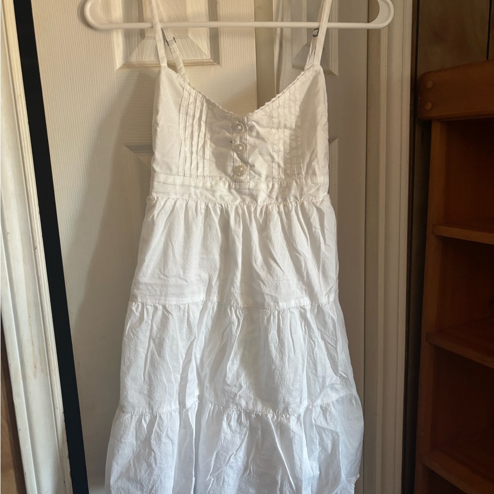 Hollister White Summer Dress